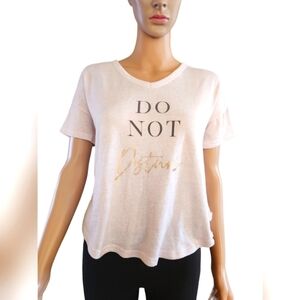 Do Not Disturb Graphic Print Tee